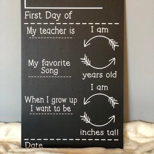 First Day / Last Day of School Boards